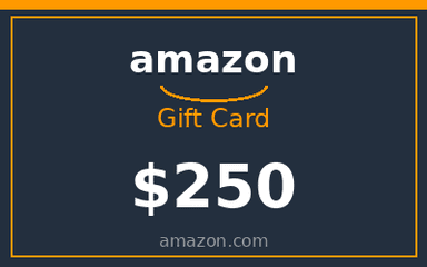 $250 Amazon Gift Card
